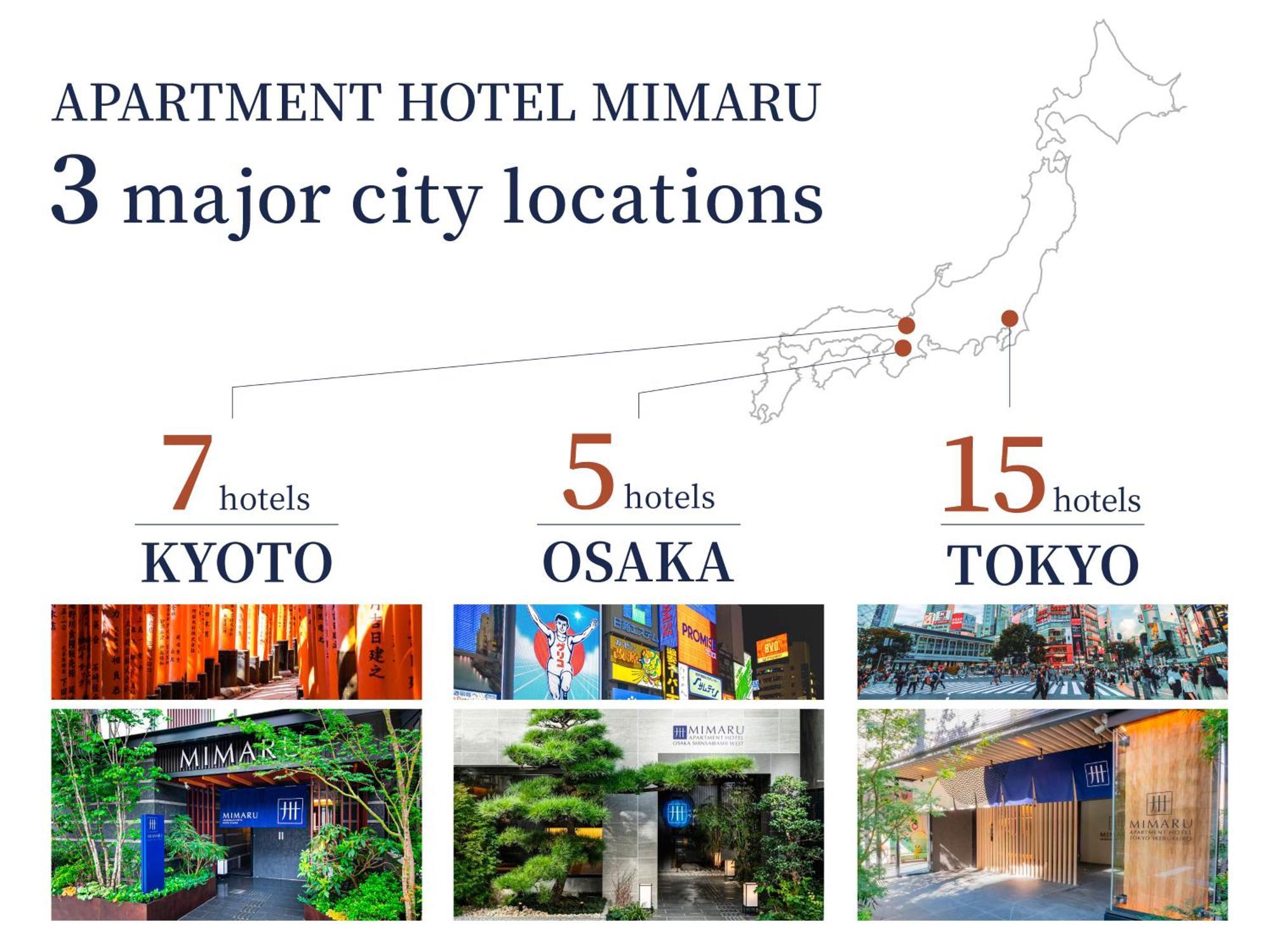 Mimaru Osaka Shinsaibashi East Hotell Eksteriør bilde